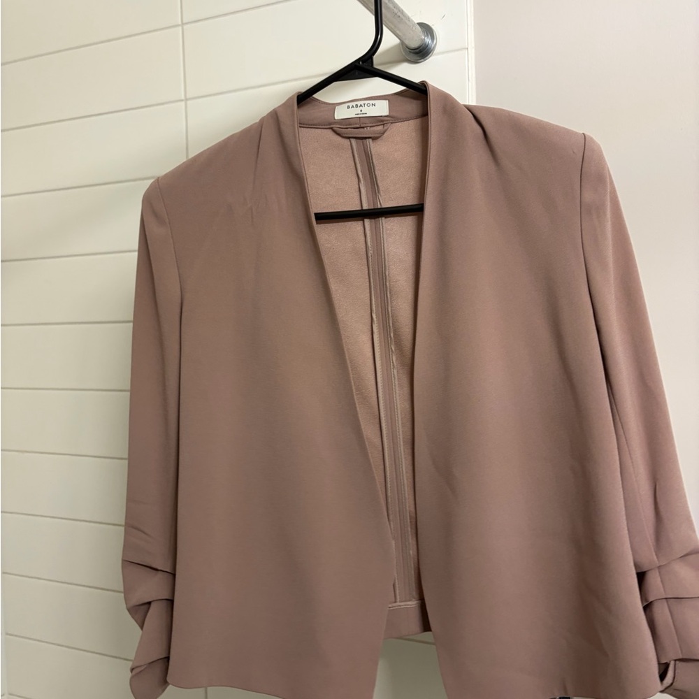 Babaton Taupe Pink - Power Blazer - size 8